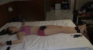 Samantha Jones body tickled by Maria