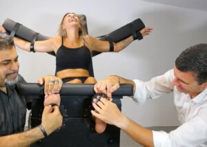 The Horribly Ticklish Laureline Experiments Our New Device