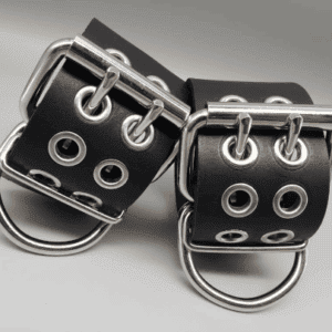 Leather Ankle Cuffs